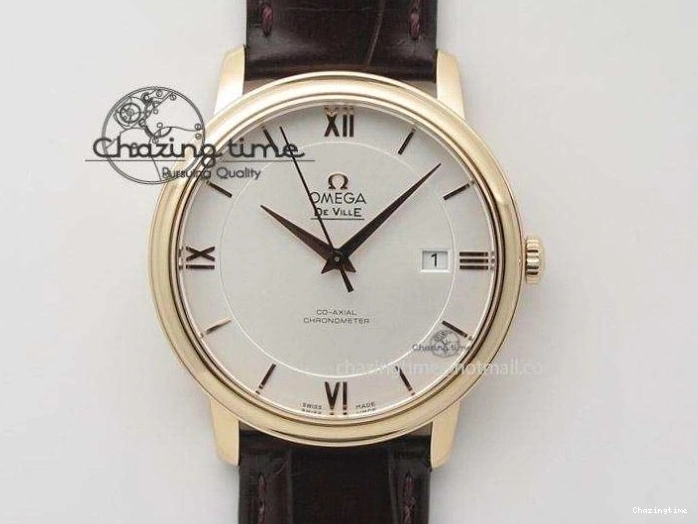 0320 Sophisticated Planet Ocean Master Chronometer Chrono SS OM 1:1 Best Edition Orange On SS Bracelet A 8156